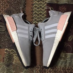 adidas NMD R1 Clear Onix Vapour Pink Athletic Shoes